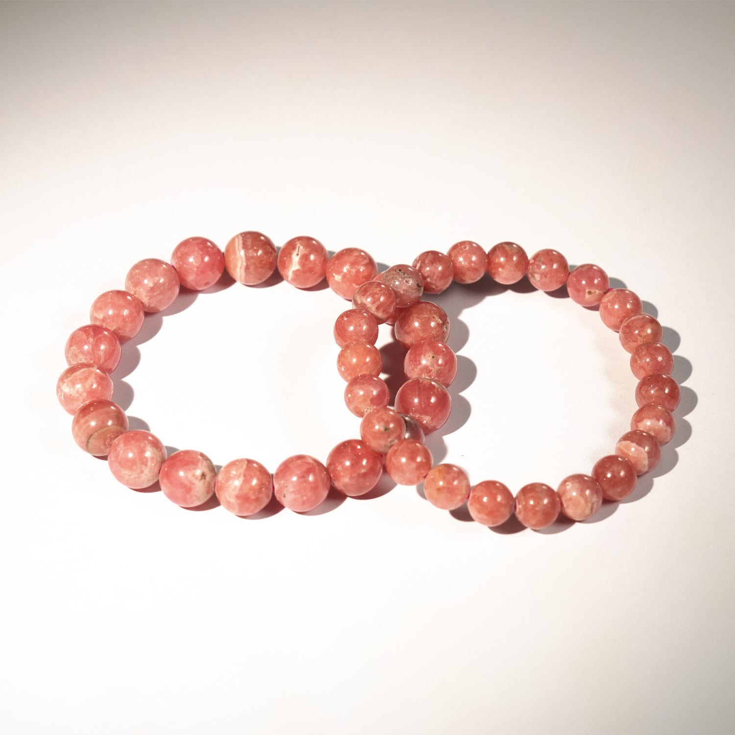 Letitdao Natural Rhodochrosite Bracelet - Whisper of Love