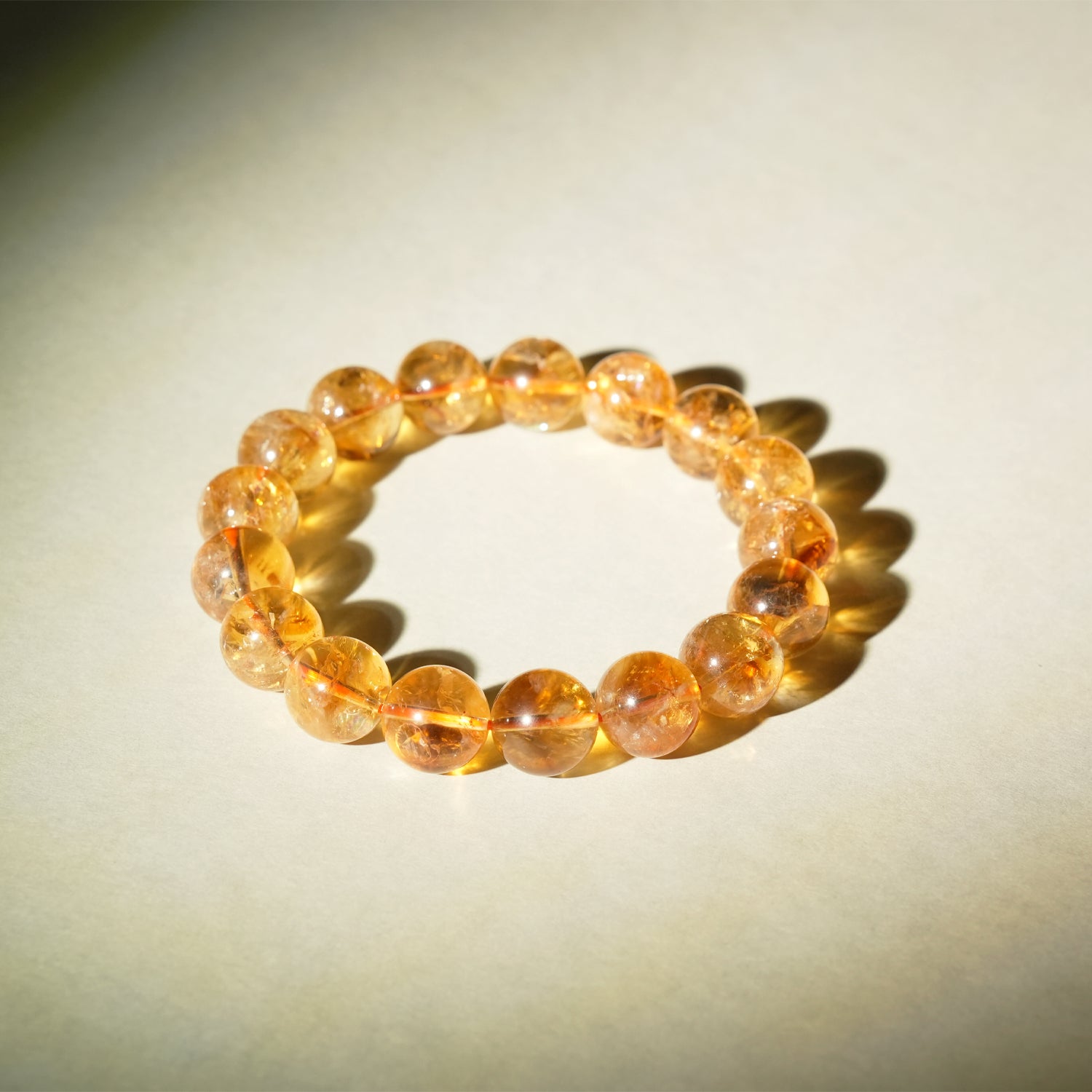 Letitdao Natural Citrine Wealth Bracelet
