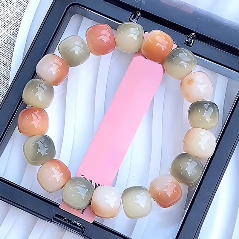 Letitdao Natural Bodhi Seed Bracelet Bohemian Style Embodying Mindfulness & Fashion Various Styles Available