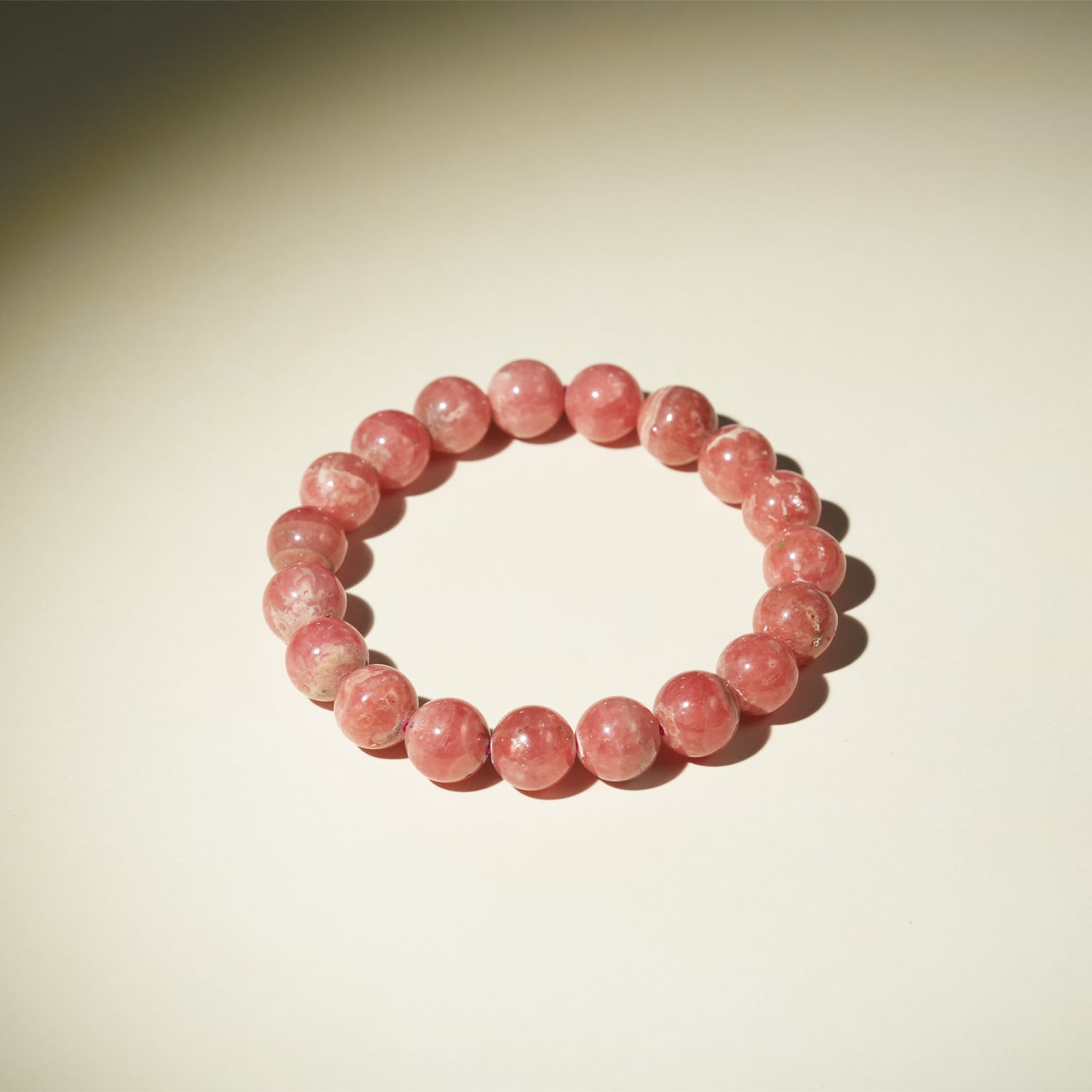 Letitdao Natural Rhodochrosite Bracelet - Whisper of Love