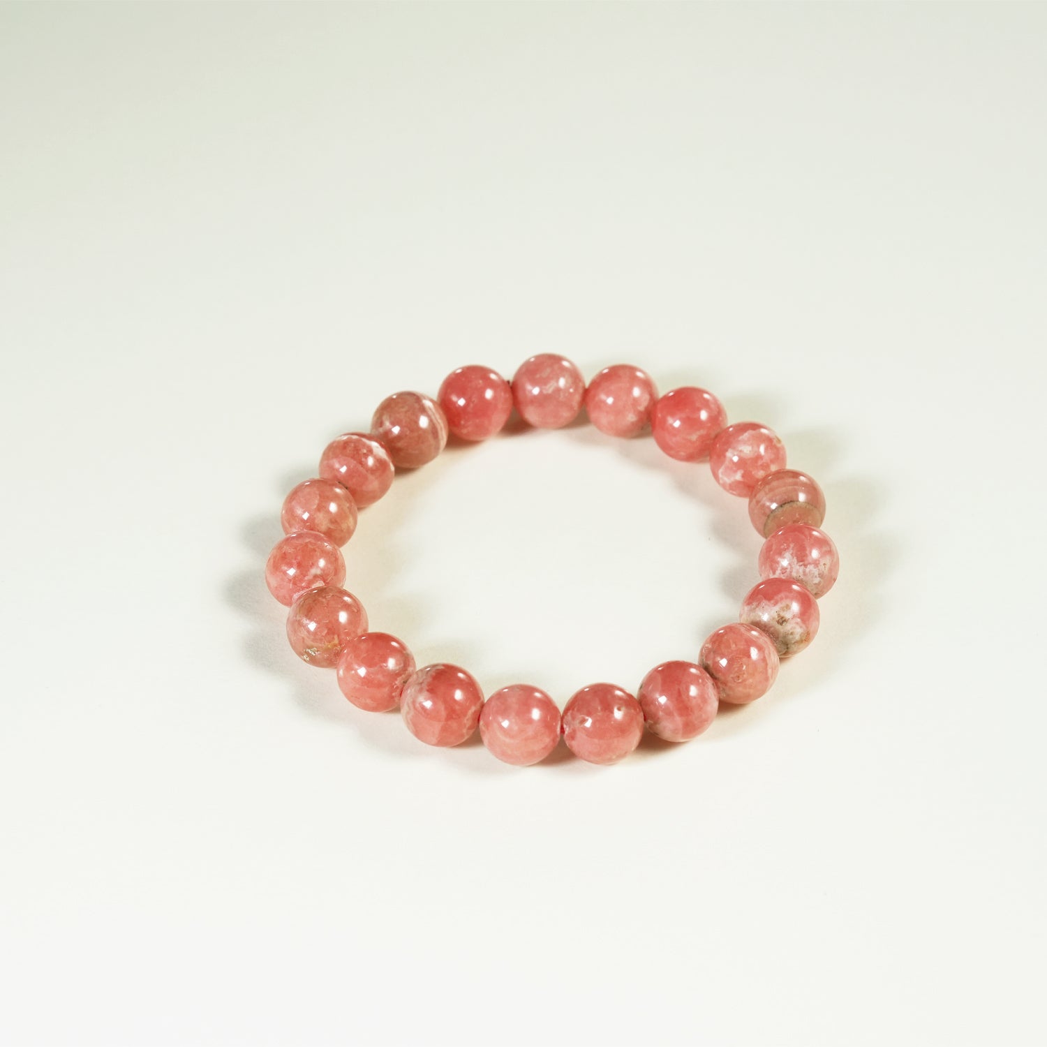 Letitdao Natural Rhodochrosite Bracelet - Whisper of Love