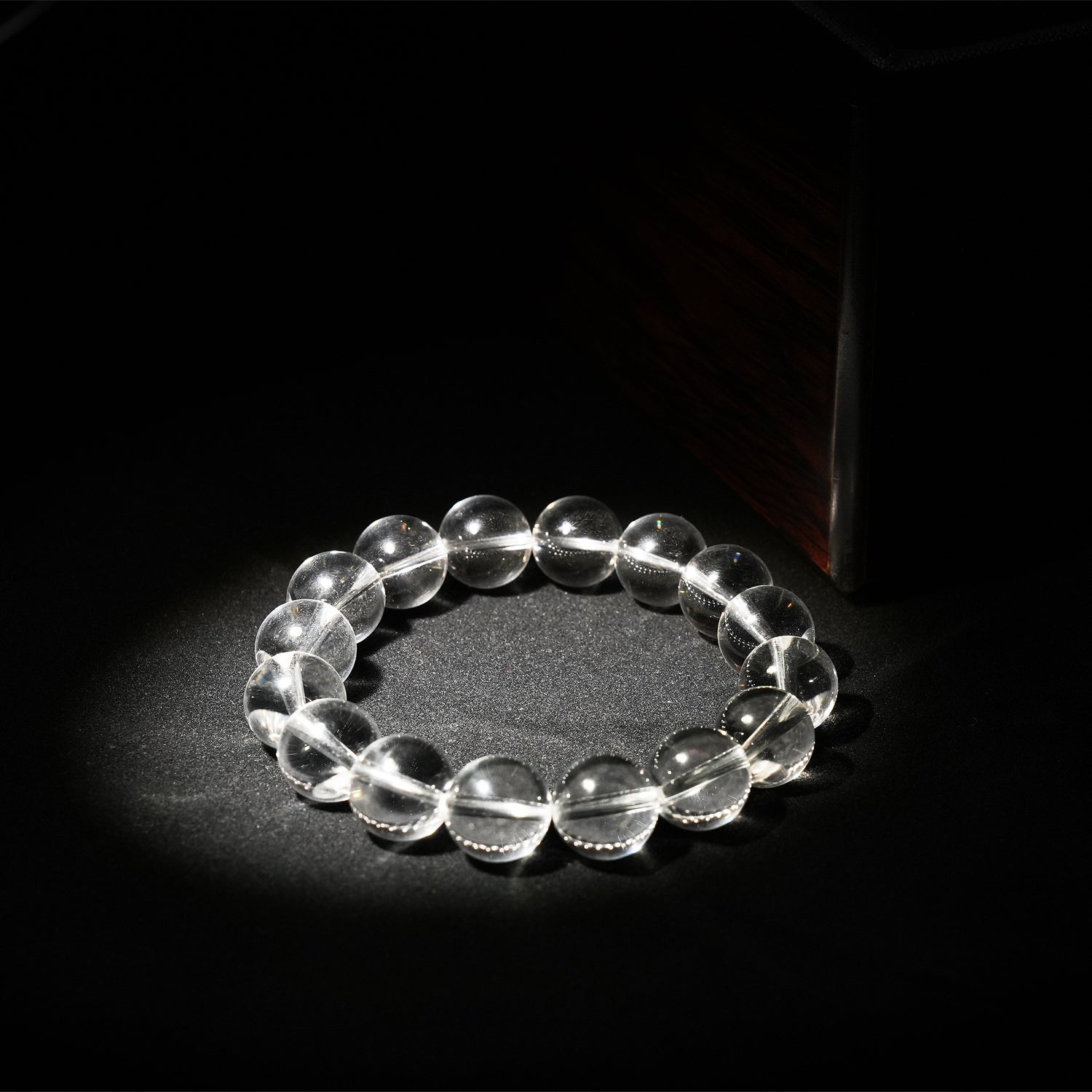 Letitdao Source of Focus & Purity - Clear Quartz Energy Bracelet