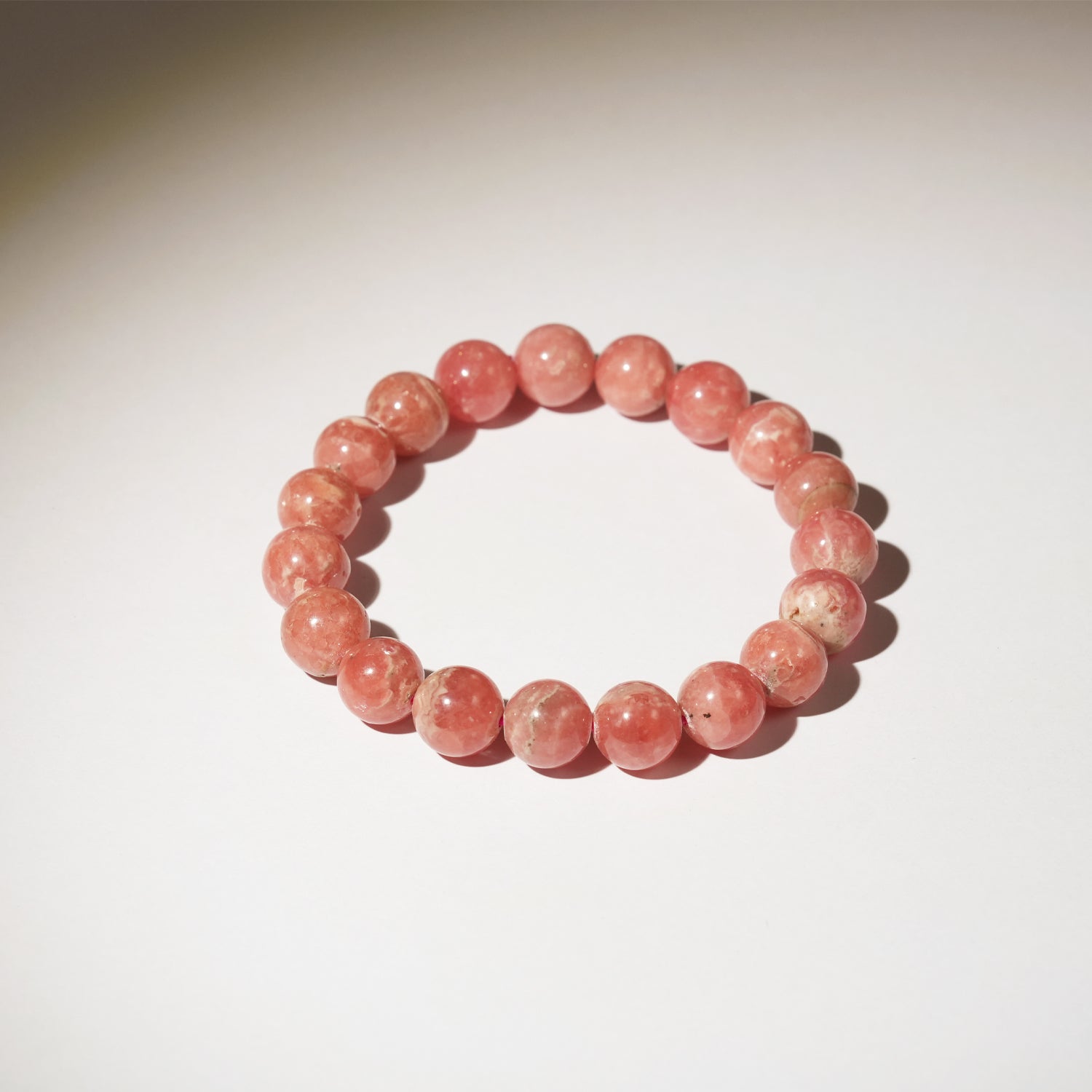 Letitdao Natural Rhodochrosite Bracelet - Whisper of Love