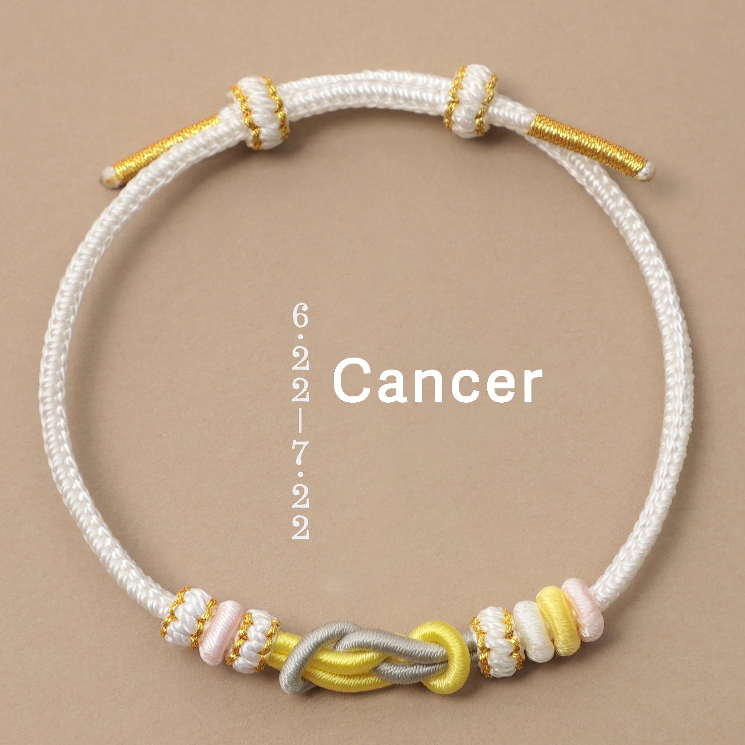 Letitdao Zodiac Braided Red String Bracelet With Knot Of Safety - Luck & Wealth & Love