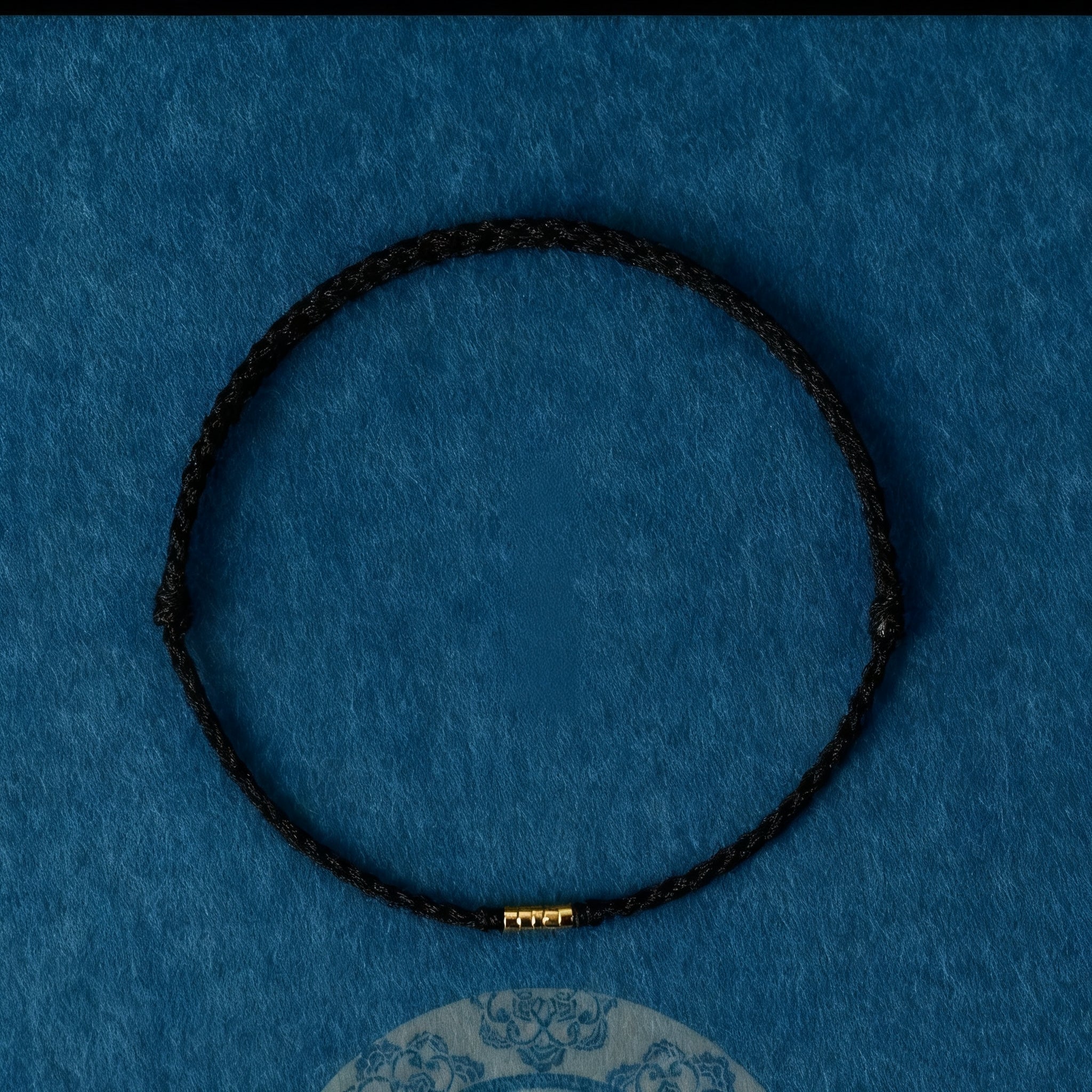 Letitdao Lucky Gold Bead Braided Bracelet & Anklet