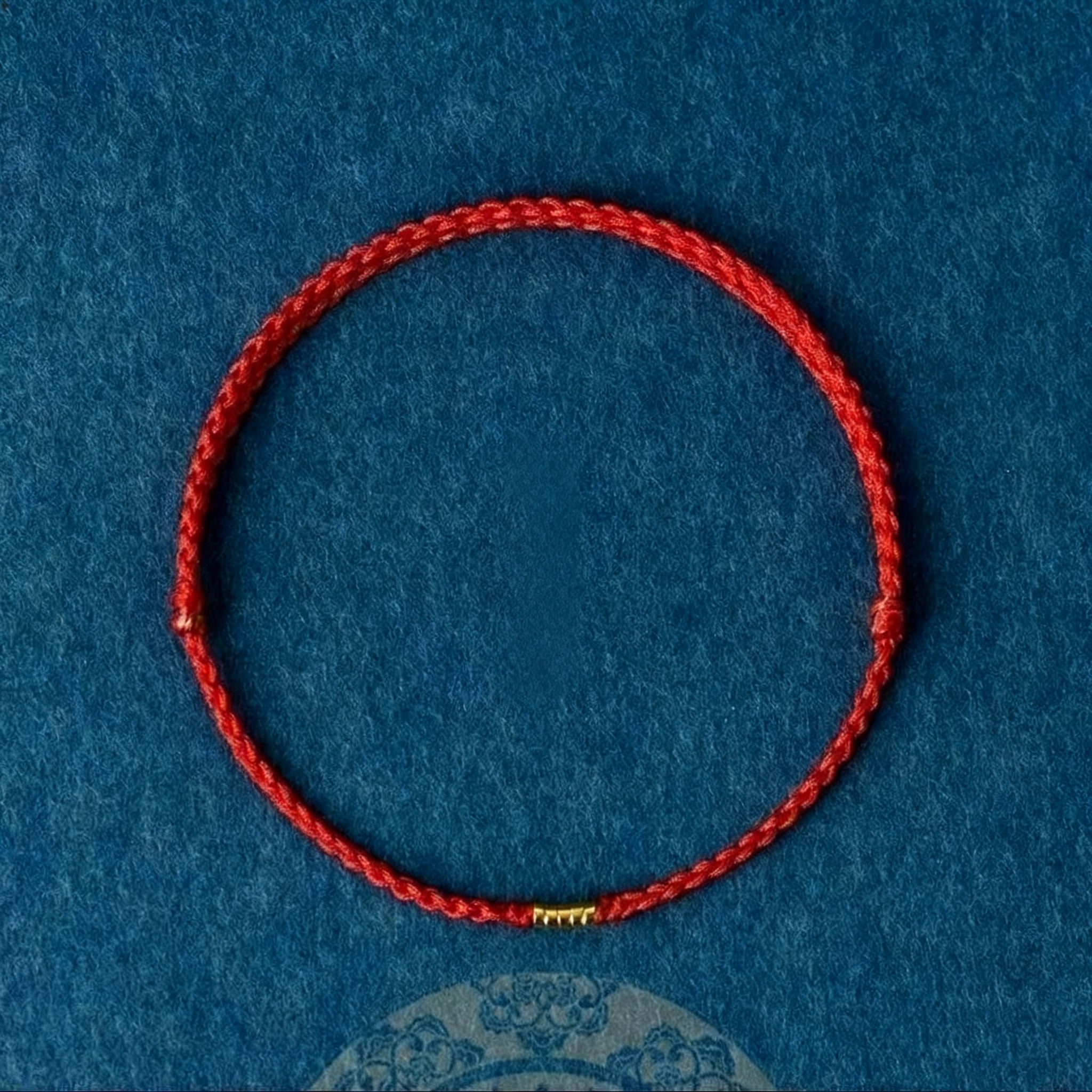 Letitdao Lucky Gold Bead Braided Bracelet & Anklet