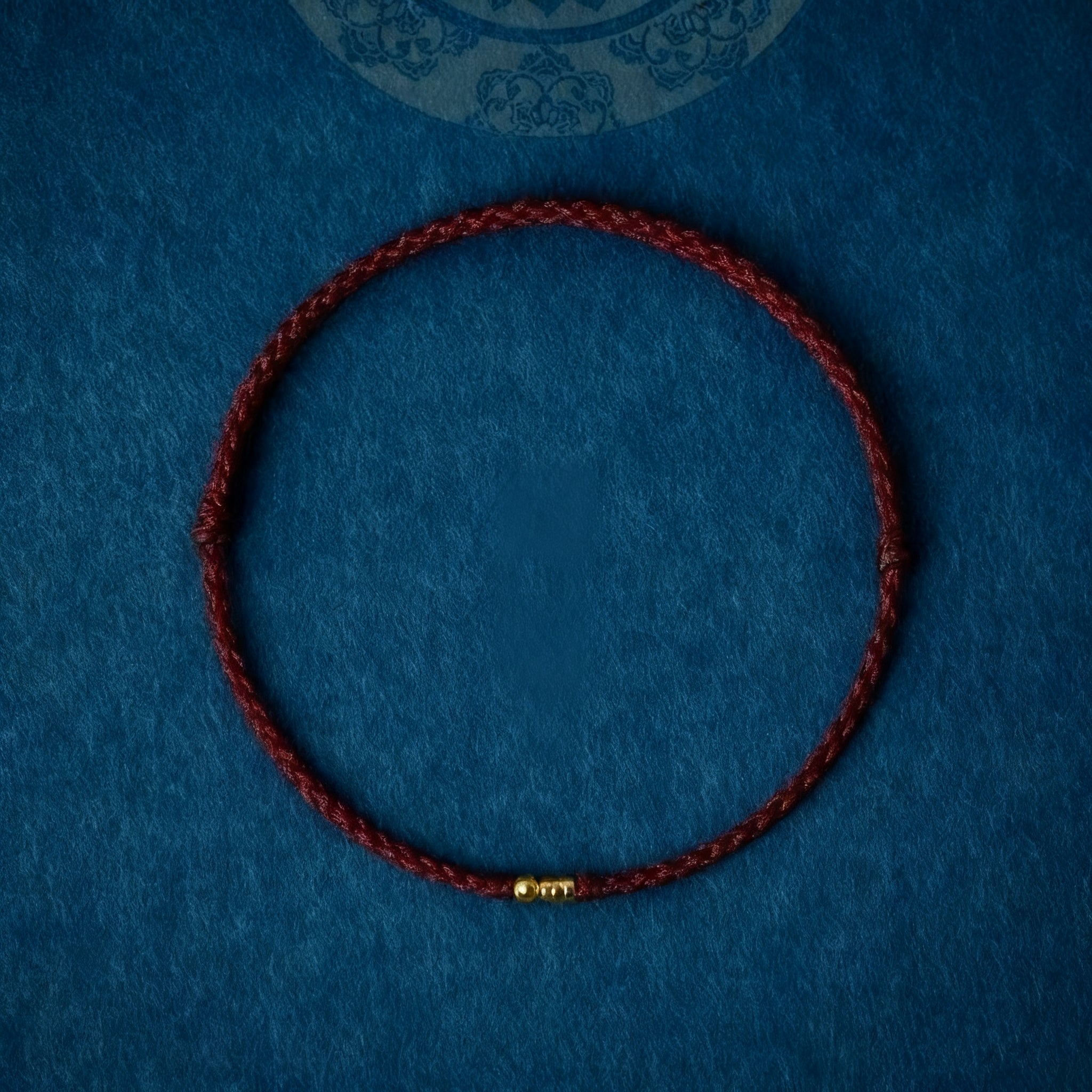 Letitdao Lucky Gold Bead Braided Bracelet & Anklet