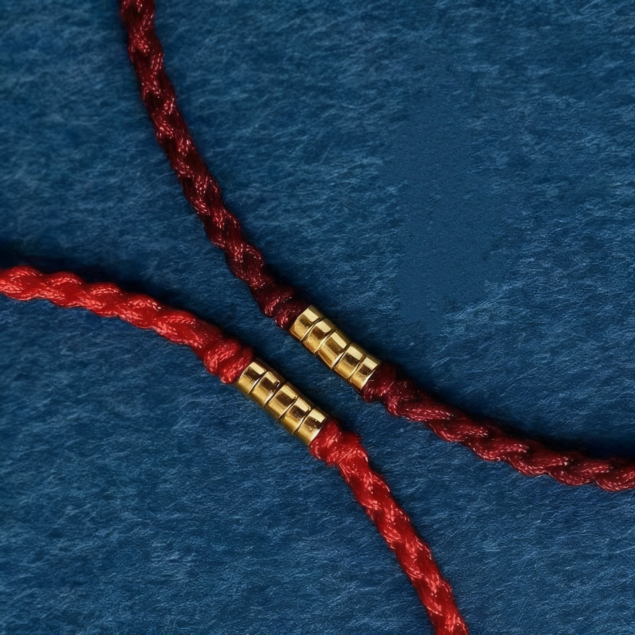 Letitdao Lucky Gold Bead Braided Bracelet & Anklet