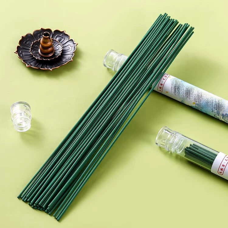 Letitdao Natural Pummelo Leaf Incense Sticks for Good Luck & Cleansing Negativity - Traditional Handmade Home Use