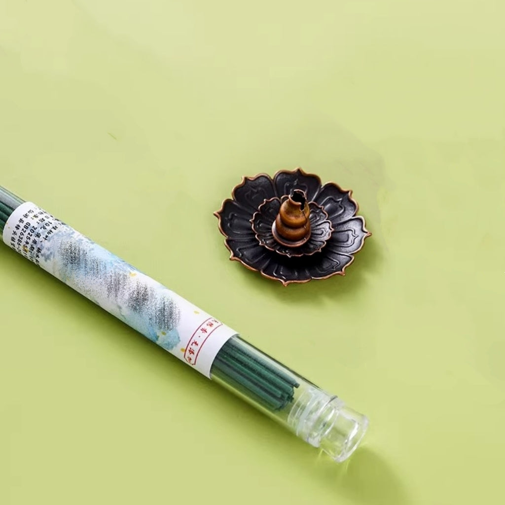 Letitdao Natural Pummelo Leaf Incense Sticks for Good Luck & Cleansing Negativity - Traditional Handmade Home Use