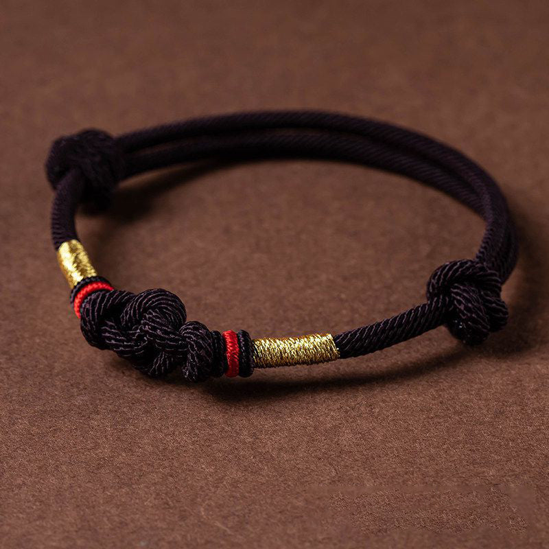 Letitdao Hand-Woven Heart Knot Red String Bracelet Is The Best Choice For Gifts