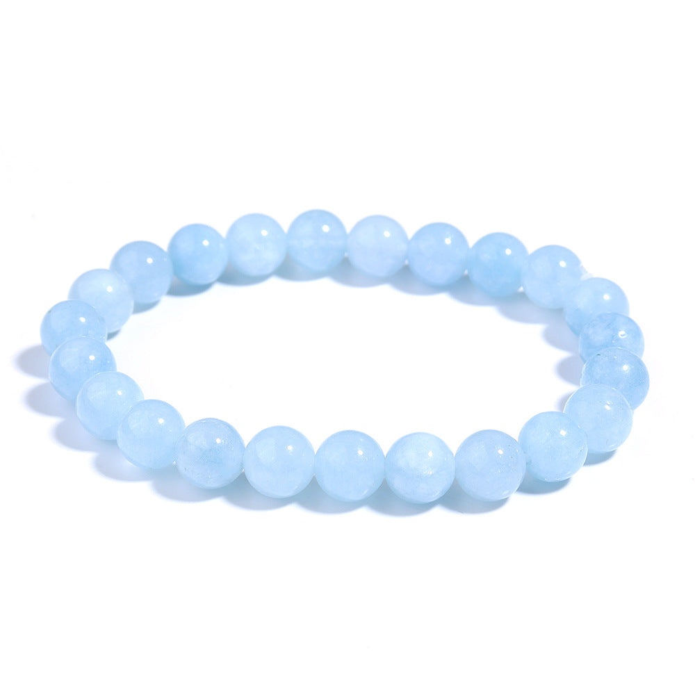 Letitdao Natural Stone Quartz Healing Beads Bracelet