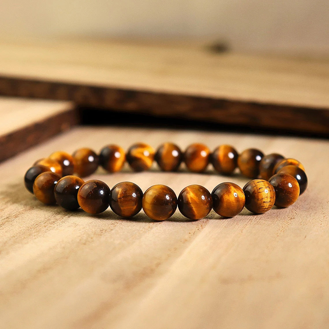 Letitdao Natural Stone Quartz Healing Beads Bracelet