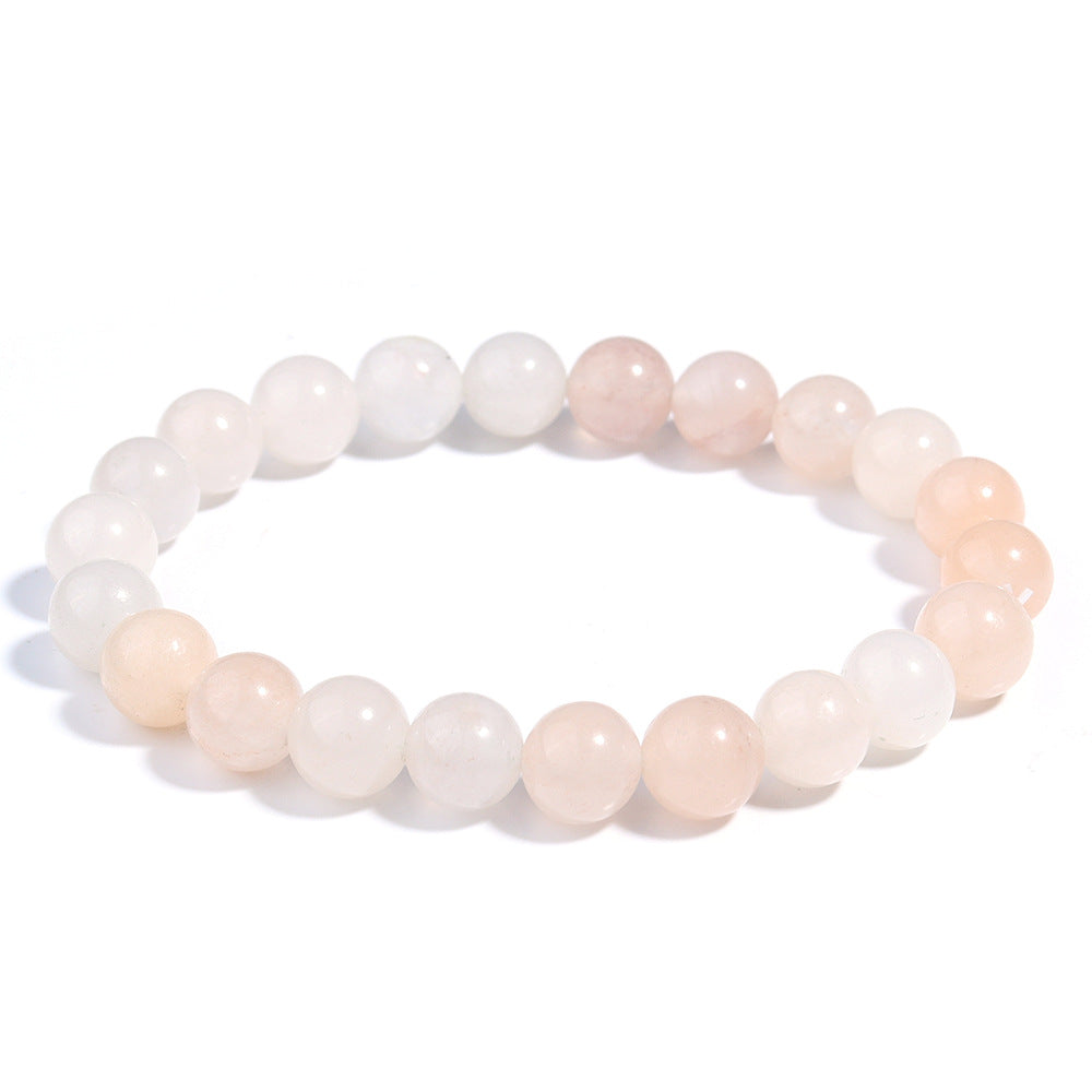 Letitdao Natural Stone Quartz Healing Beads Bracelet