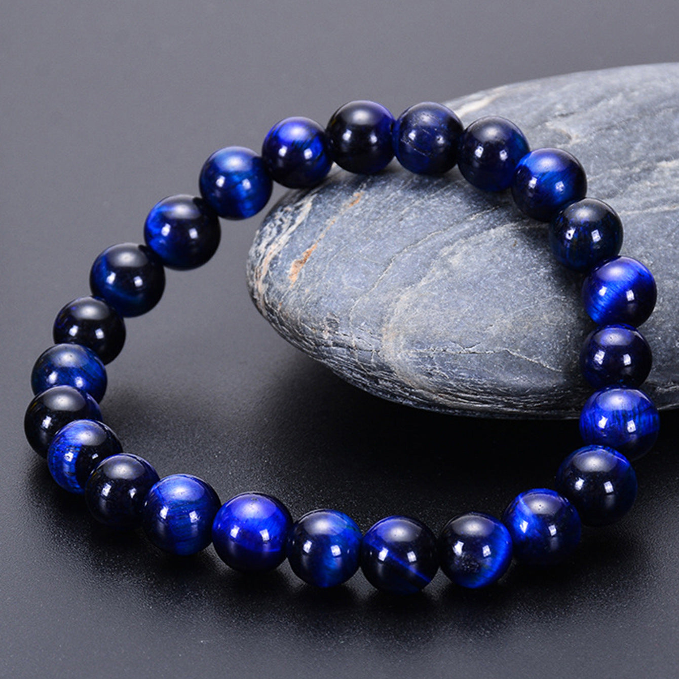 Letitdao Natural Stone Quartz Healing Beads Bracelet