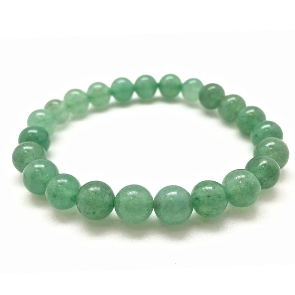 Letitdao Natural Stone Quartz Healing Beads Bracelet