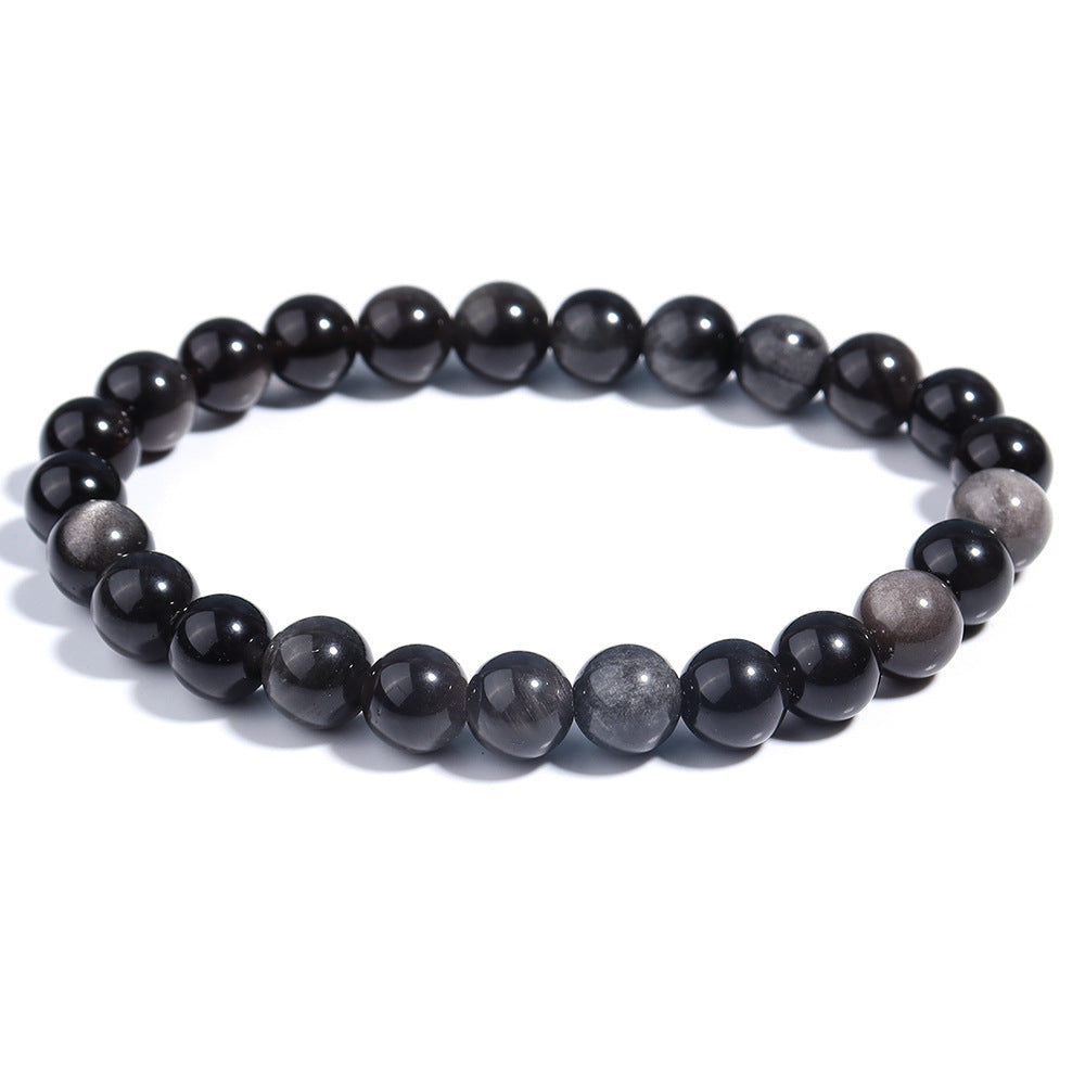 Letitdao Natural Stone Quartz Healing Beads Bracelet