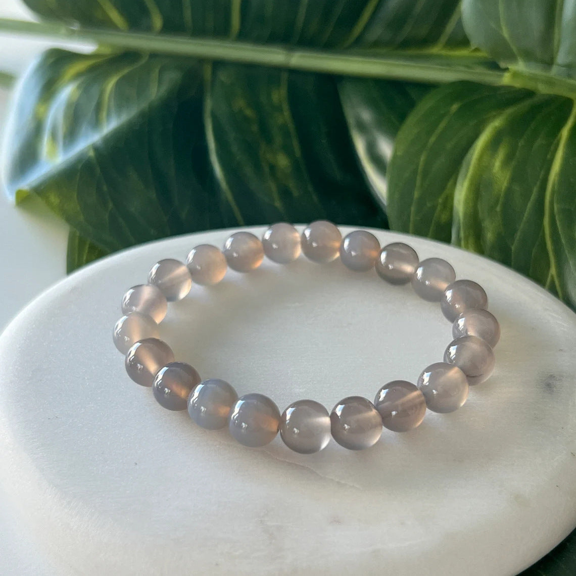 Letitdao Natural Stone Quartz Healing Beads Bracelet