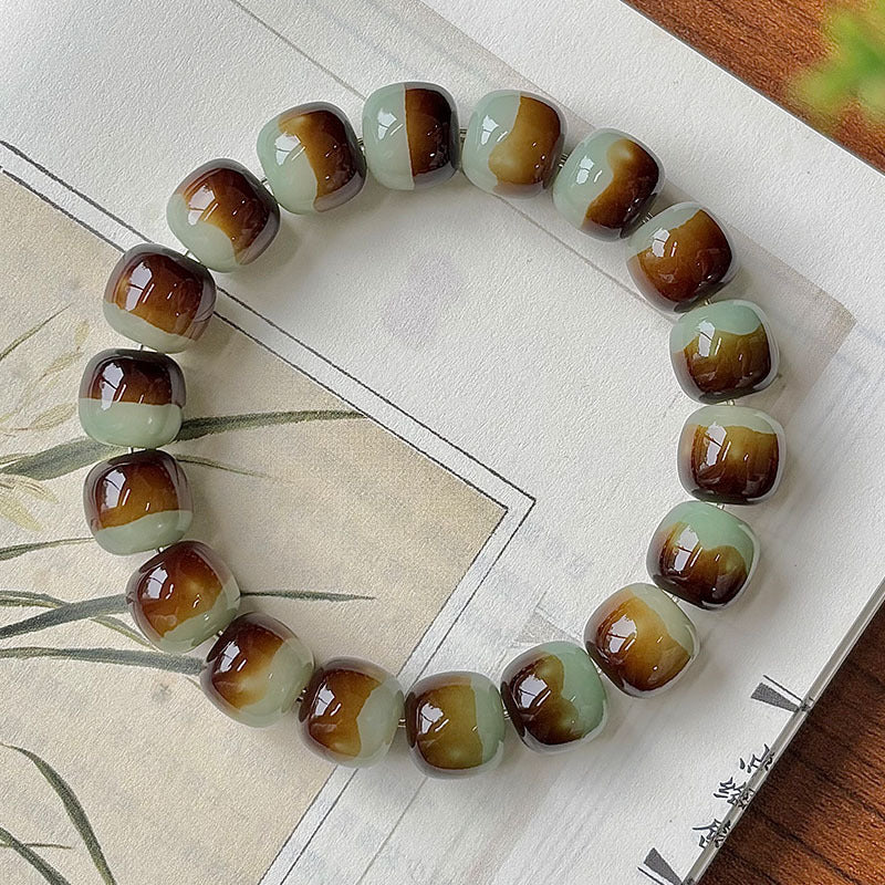 Letitdao Natural Bodhi Seed Bracelet Bohemian Style Embodying Mindfulness & Fashion Various Styles Available