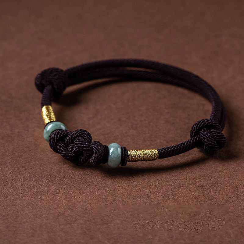 Letitdao Hand-Woven Heart Knot Red String Bracelet Is The Best Choice For Gifts