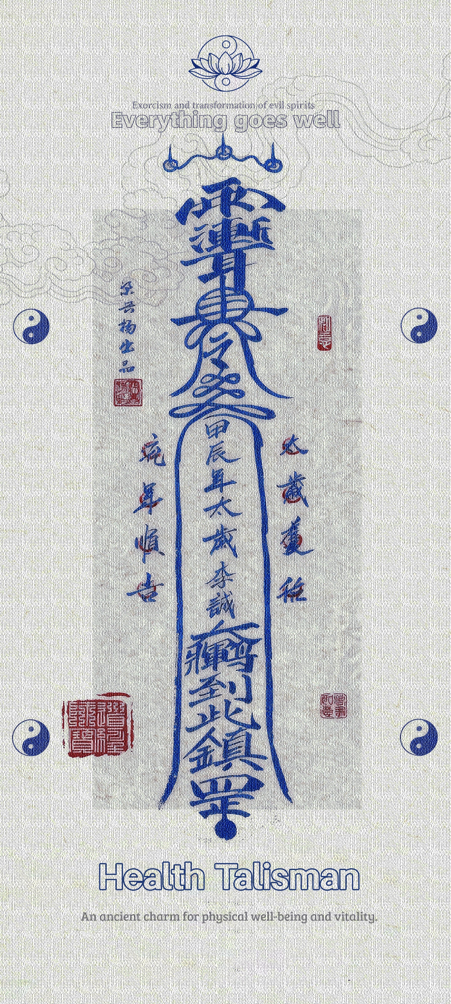 Universal Blessing E-Talisman｜Everything Goes Well