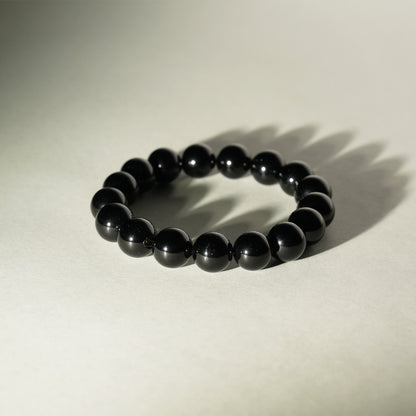 Letitdao Black Obsidian Warding Bracelet - Your Energy Shield
