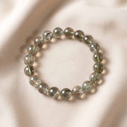 Letitdao Natural Green Tourmaline Bracelet - Stone of Fortune