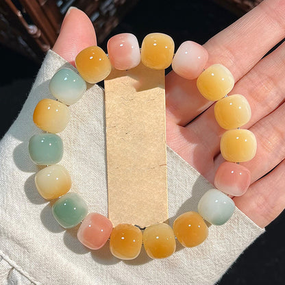 Letitdao Natural Bodhi Seed Bracelet Bohemian Style Embodying Mindfulness & Fashion  Various Styles Available