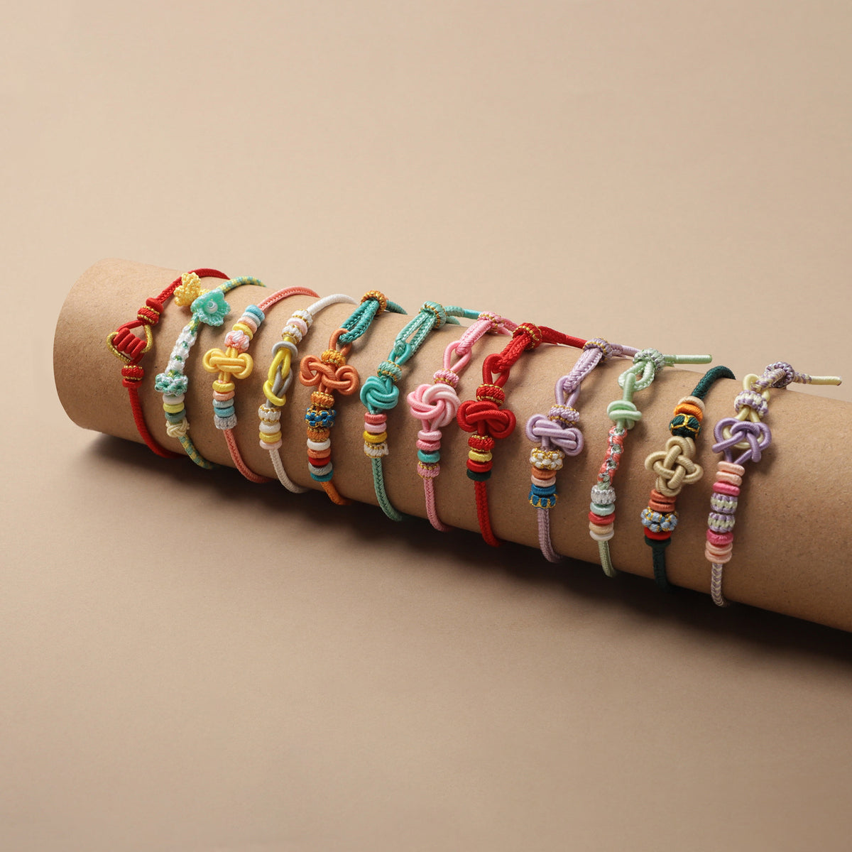 Letitdao Zodiac Braided Red String Bracelet With Knot Of Safety - Luck & Wealth & Love