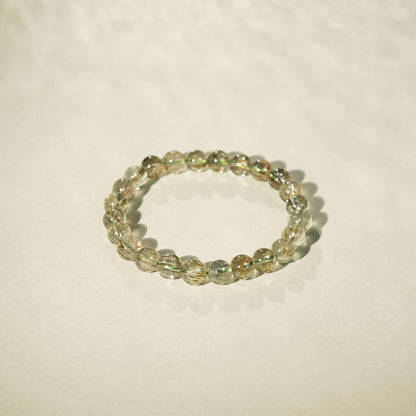 Letitdao Natural Green Tourmaline Bracelet - Stone of Fortune