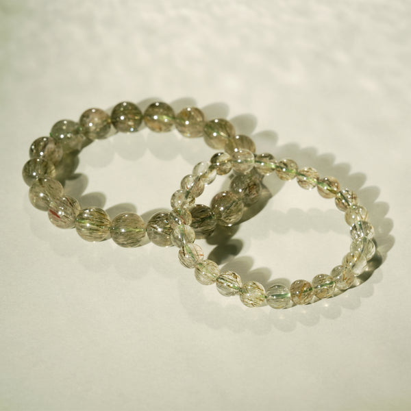 Letitdao Natural Green Tourmaline Bracelet - Stone of Fortune