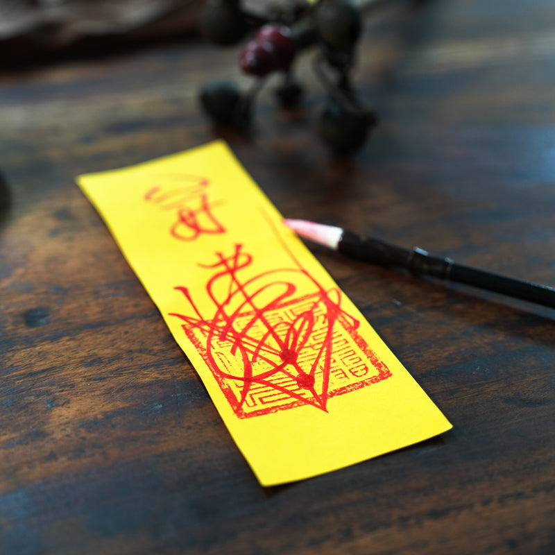 The Guardian Hand-Painted Talisman | For a Clear Path and Peace of Mind