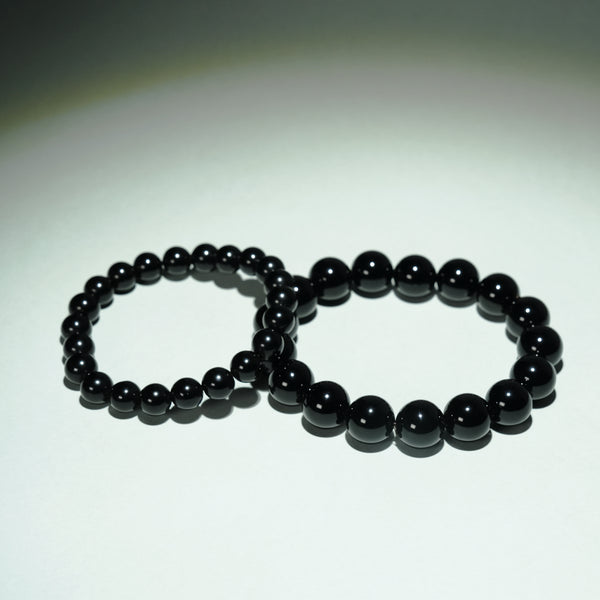 Letitdao Black Obsidian Warding Bracelet - Your Energy Shield