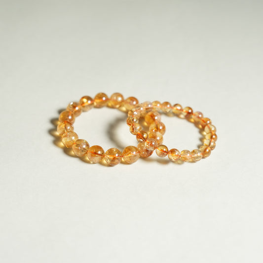 Letitdao Natural Citrine Wealth Bracelet