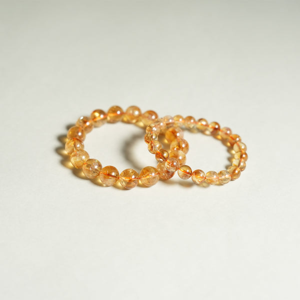 Letitdao Natural Citrine Wealth Bracelet