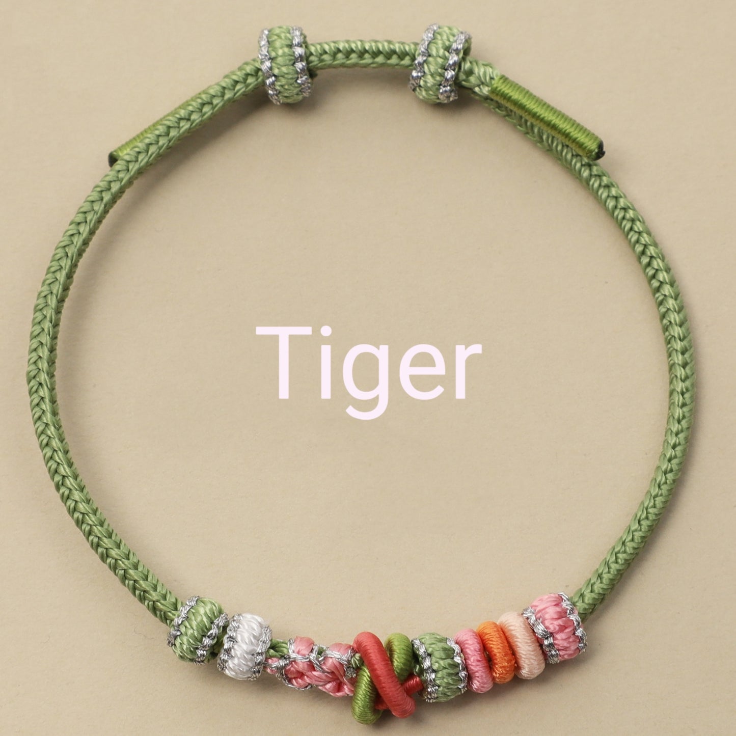 Letitdao Zodiac Red String Safety Knot Peach Blossom Bracelet