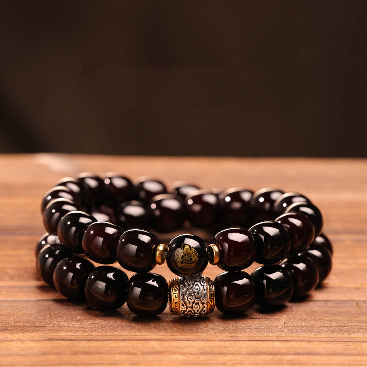 Letitdao Bodhi Seed Zodiac Guardian Bracelet & Necklace — 2-in-1 Meditation Jewelry