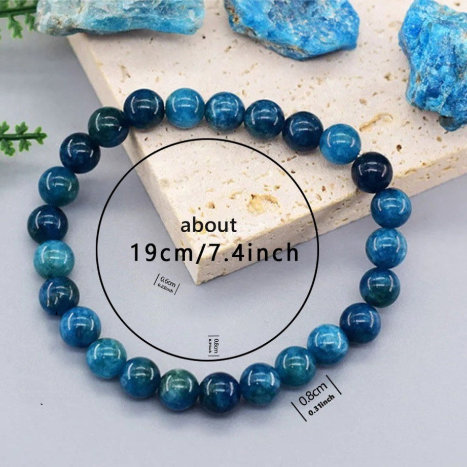 Letitdao Grounding Stone Bracelet Tiger's Eye & Garnet Bead Strand for Focus & Vitality Natural Energy Jewelry