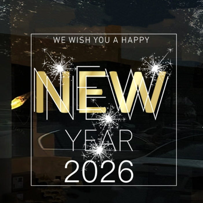 Letitdao Dual Festival Window Art 2026 Horse Year Designs with Static Cling No-glue Light Decor