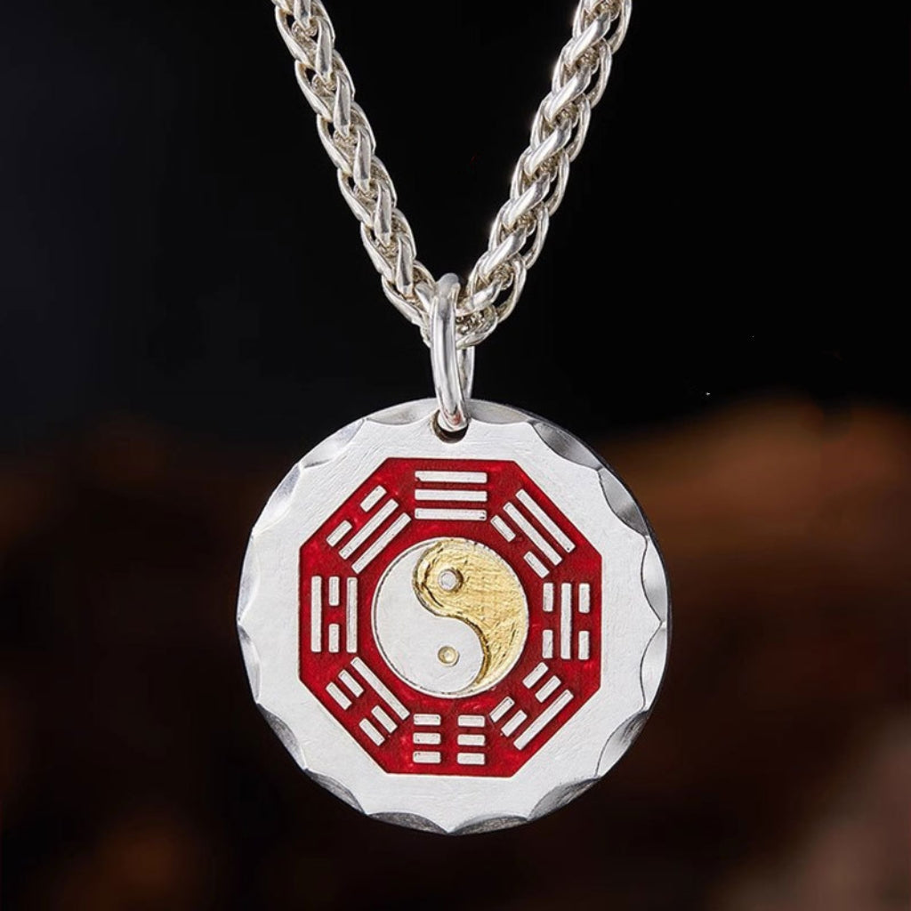 Letitdao Taoist Yin Yang Pendant Necklace – A Modern Talisman for Balance & Daily Style