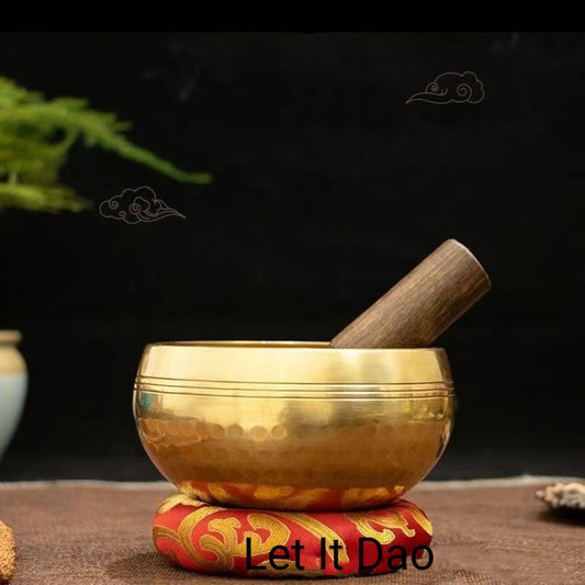 Letitdao深度冥想与能量重置，藏式颂钵，用于声音疗愈和缓解压力