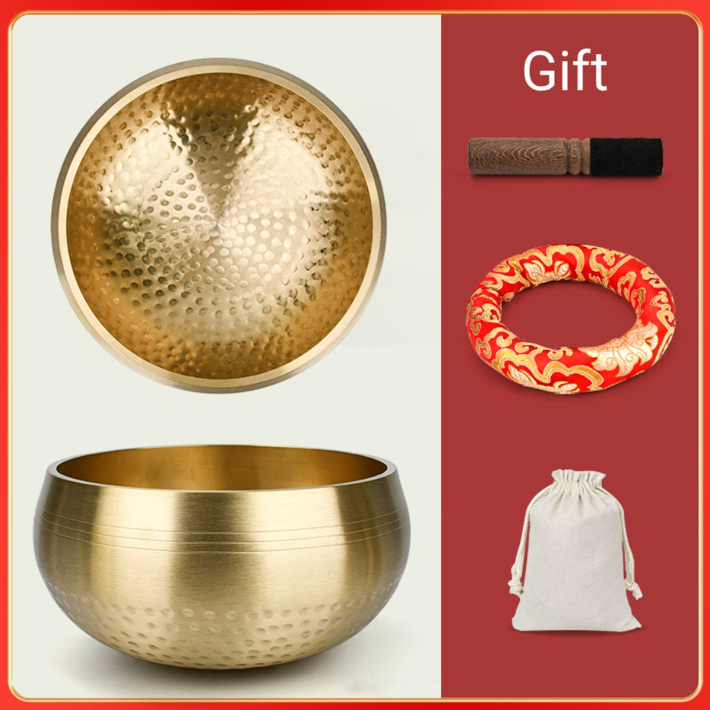 Letitdao Deep Meditation & Energy Reset Authentic Tibetan Singing Bowl for Sound Healing & Stress Relief