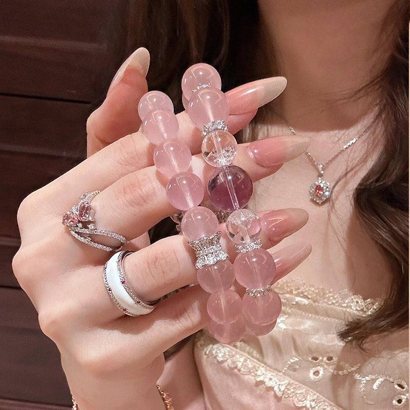 Sale Letitdao Eastern Zen Double Wrap Bracelet Pearl & Crystal for Energy Balance & Mindful Elegance Modern Spiritual Jewelry