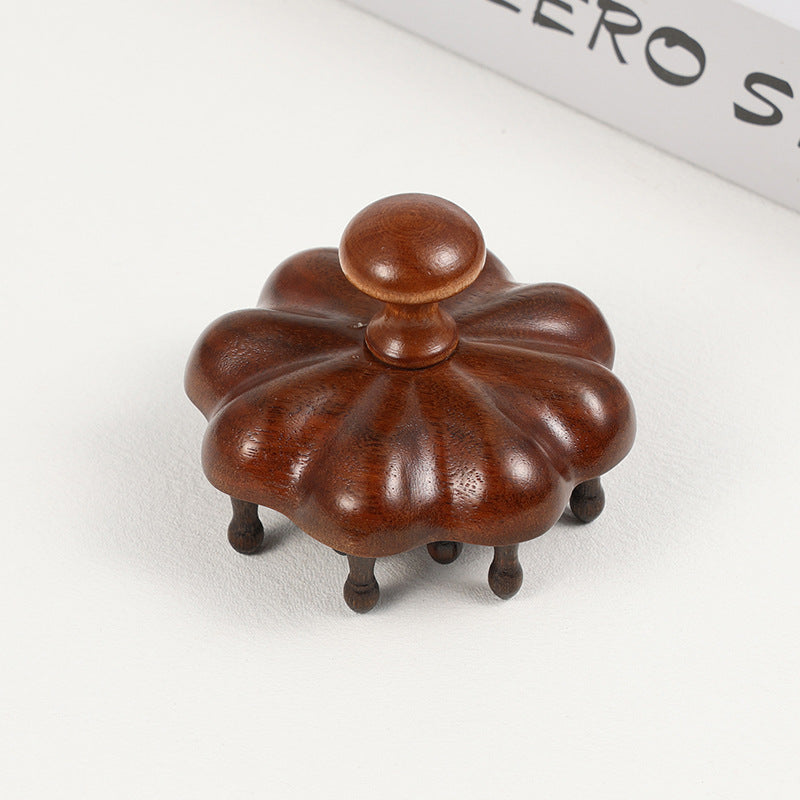 Sale Letitdao Sandalwood Meridian Comb 28-Point Massage Tool for Scalp & Body Wellness Holistic Self-Care Ritual Implement