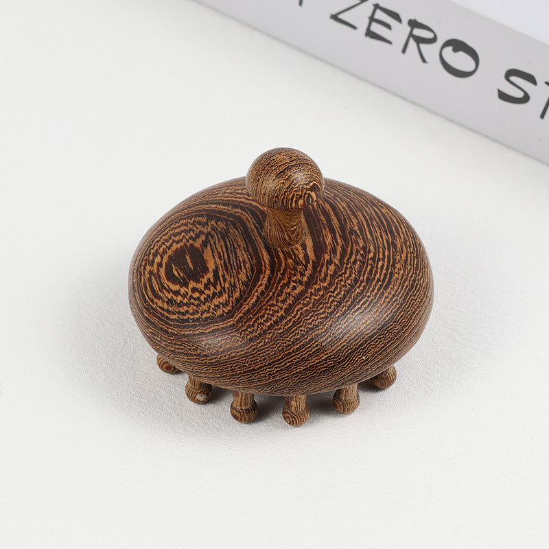 Sale Letitdao Sandalwood Meridian Comb 28-Point Massage Tool for Scalp & Body Wellness Holistic Self-Care Ritual Implement