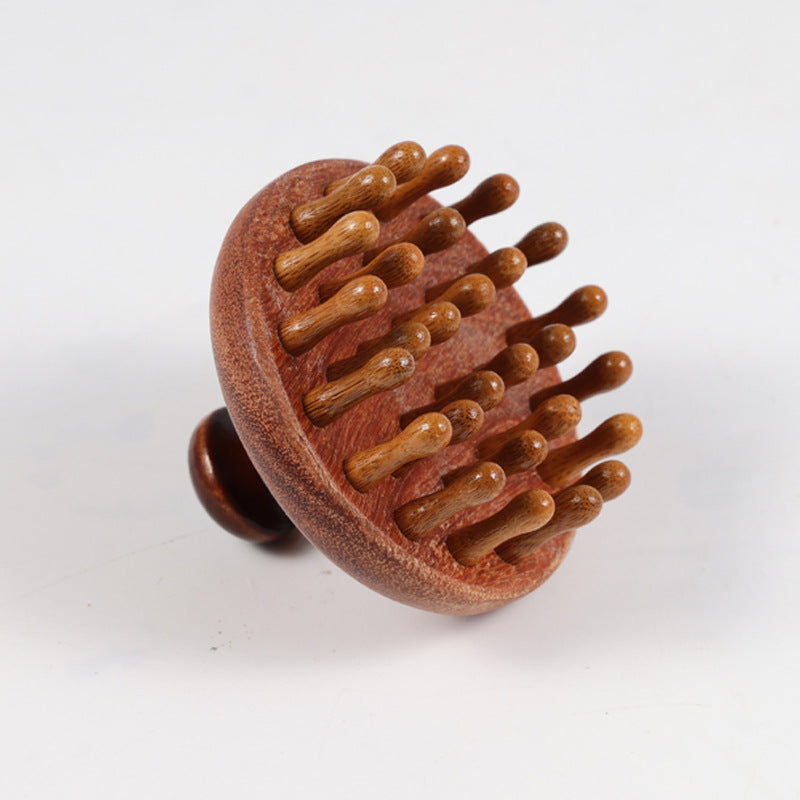 Sale Letitdao Sandalwood Meridian Comb 28-Point Massage Tool for Scalp & Body Wellness Holistic Self-Care Ritual Implement