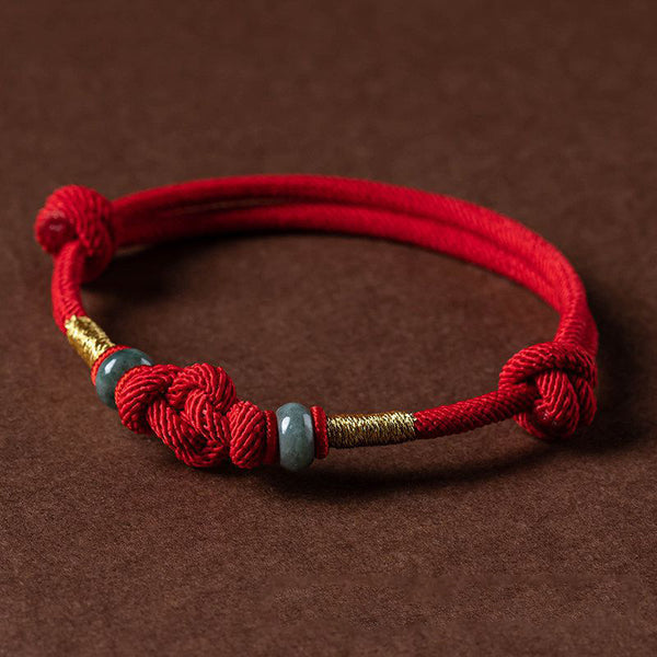 Letitdao Hand-Woven Heart Knot Red String Bracelet Is The Best Choice For Gifts