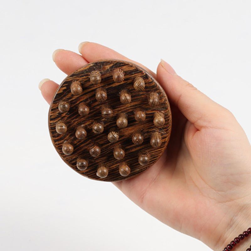 Sale Letitdao Sandalwood Meridian Comb 28-Point Massage Tool for Scalp & Body Wellness Holistic Self-Care Ritual Implement