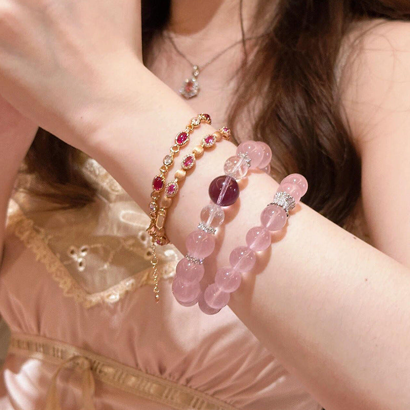 Sale Letitdao Eastern Zen Double Wrap Bracelet Pearl & Crystal for Energy Balance & Mindful Elegance Modern Spiritual Jewelry