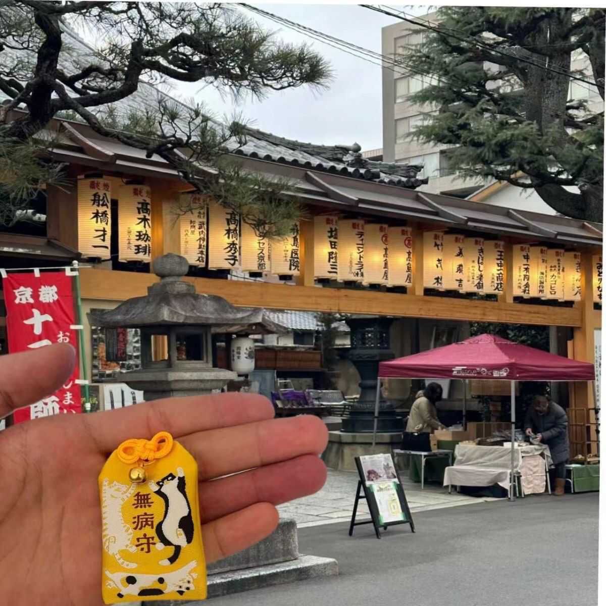 Letitdao Pet Safety Guardian Sachet Embroidered Herbal Amulet for Cat & Dog Calm Travel Protection Charm